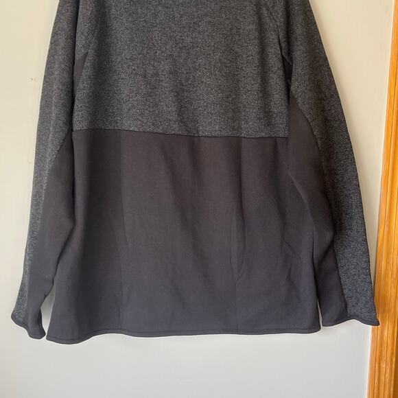 NWT! Van Heusen Men's Gray / Black Full Zip Sweater Size XL - Picture 7 of 10